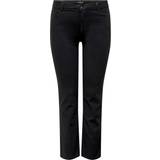 Only Caraugusta Hw St Dnm Jeans Black Noos