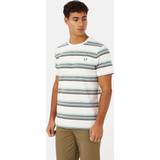 Fred Perry Stripe T-Shirt, White