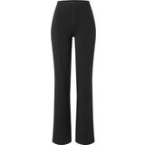 MAC Sort Tøj MAC Jersey Flare Trousers Colour: 090R Black