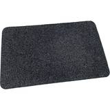 Sort Dørmåtter Clean Carpet Ecolux Sort, Grå 66x95cm
