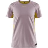 Meshdetaljer - Pink Tøj Craft Sportswear Pro Hypervent Short Sleeve Tee Women - Gerbera/Cress