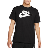 Jersey - Sort Overdele Nike Sportswear Icon Futura T-Shirt Men's - Black/White