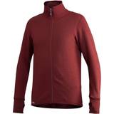 Fleecetrøjer & Piletrøjer - Herre - Merinould Sweatere Woolpower Full Zip Jacket 400 Unisex - Rust Red