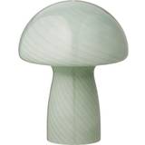 Glas - Grøn Lamper Cozy Living Mushroom S Mint Bordlampe 23cm