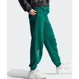 4 - Grøn Bukser & Shorts adidas Scribble Embroidery Fleece bukser Collegiate Green White