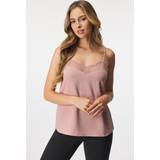 Genanvendt materiale - Pink Overdele Pieces Pctiffany Camisole
