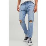 Jack & Jones Dame - W30 Jeans Jack & Jones Jjifrank Jjoriginal Cropped Mf 083 Sn Wide Fit Jeans