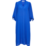 Selected Trekvartlange ærmer Kjoler Selected Midi Dress - Royal Blue