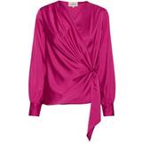 Dame - Lilla Bluser Ines blouse Karmamia, rose violet