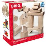 Træklodser BRIO 50 Natural Blocks 30113