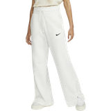 Dame - Fleece - Slids Tøj Nike Sportswear Phoenix Fleece Women's High-Waisted Wide-Leg Sweatpants - Ivory