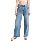 Dame - Guld Jeans Agolde Fusion Jean in Blue. 24, 25, 27, 28, 29, 30, 31, 32
