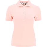 Barbour Pink Tøj Barbour Classic Polo With Embroidered Logo Detail