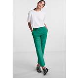 Pieces Dame - Grøn Bukser & Shorts Pieces Pcbosella Tapered Trousers - Pepper Green
