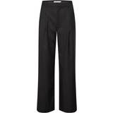 Gestuz Polyester Bukser & Shorts Gestuz Paula Wide Pants - Black