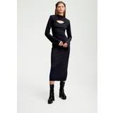 Gestuz Dame - Lange kjoler Gestuz Ankagz Long Dress Kjoler 10906826 Black MEDIUM