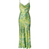 Gestuz Dame - Lange kjoler Gestuz FuriaGZ P strap dress Green splash