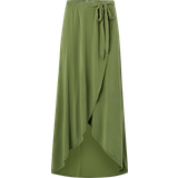 36 - Dame - Grøn Nederdele Object Slå-om-effekt Maxinederdel Grøn