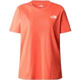 The North Face Orange Overdele The North Face Women's Foundation Graphic T Shirt Retro Orange
