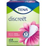 TENA Dermatologisk testet Intimhygiejne & Menstruationsbeskyttelse TENA Lady Discreet Mini Magic 34-pack