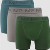 XXS Underbukser MP Men's Boxers 3 Pack Carbon/Smoke Blue/Dark Green