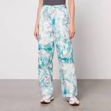 Wrangler Dame - XL Jeans Wrangler Multifarvede tømrerbukser med malerpletter-Multifarvet Kunstterapi