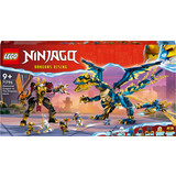 Lego Dyr Legetøj Lego Ninjago Elemental Dragon vs The Empress Mech 71796