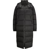 Hugo Boss Polyester Overtøj HUGO BOSS Favina1 Padded Jacket - Black