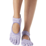 ToeSox Tøj ToeSox Full Toe Bellarina Yoga Socks - Heather Purple