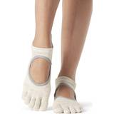 ToeSox Tøj ToeSox Full Toe Bellarina Yoga Socks - Oatmeal
