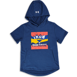 Korte ærmer Hoodies Børnetøj Under Armour Kid's UA Project Rock Terry SS T-shirt - Blue