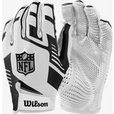 Wilson Amerikansk fodbold Wilson NFL Stretch Fit Receivers Glove - White/Black