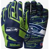 Handsker Wilson NFL Stretch Fit Seattle Seahawks - Green/Blue