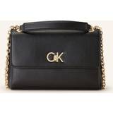 Klaplåg Håndtasker Calvin Klein Re-Lock Zwarte Crossbody Tas K60K610749BAX