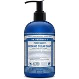 Afslappende - Flydende Shower Gel Dr. Bronners Organic Sugar Soap Peppermint 355ml