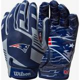 Handsker Wilson NFL Stretch Fit New England Patriots - Blue/Red