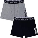 Hugo Boss Undertøj Børnetøj HUGO BOSS Junior's Boxer Shorts 2-pack - Navy/Grey
