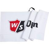 Wilson Håndklæder Wilson Tour golfhandduk White/White/ Badlakan