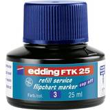 Edding Pennetilbehør Edding FTK25-3 blå refill blæk til flipchart markers