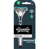 Wilkinson Sword Barberskrabere & Barberblade Wilkinson Sword Titanium Barberskraber Quattro Essential 4 Precision Sensitive