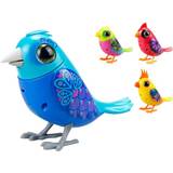 Silverlit Tøjdyr Silverlit DIGIBIRDS 88600 Single Pack by, interaktiver Vogel, pfeift und singt, reagiert auf Berührung und Stimme, Kinderspielzeug, zufälliges Muster, ab 5 Jahren