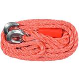 Battle ropes Vorel as braided tow ropes with hooks 4 m 3 t. [Levering: 4-5 dage]