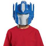 Blå Heldækkende masker Disguise Transformers Optimus Prime Kid's Mask Blue/Gray