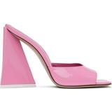12,5 - Læder Sandaler med hæl The Attico Devon - Light Pink