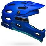 Bell Downhill-hjelme Cykelhjelme Bell Super 3R MIPS - Matte Blue/Bright Blue