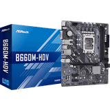 Intel - Micro-ATX Bundkort Asrock B660M-HDV
