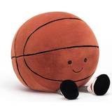 Tyggelegetøj Tøjdyr Jellycat Amuseable Sports Basketball 25cm