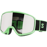 Grøn Skibriller Salomon Aksium 2.0 Neon Green/Univ SW Ingen farve