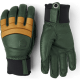 Hestra fall line Hestra Fall Line 5-Finger Ski Gloves - Forest/Cork