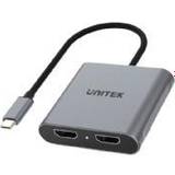 Unitek USB C Kabler Unitek Videoadapter USB-C